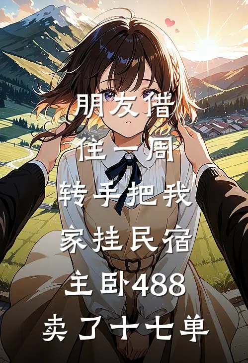 朋友借住一周，转手把我家挂民宿，主卧488卖了十七单